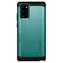 Чохол Spigen для Samsung Galaxy Note 20 - Tough Armor XP, Green, фото 5