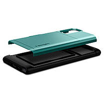 Чохол Spigen для Samsung Galaxy Note 20 - Tough Armor XP, Green, фото 6