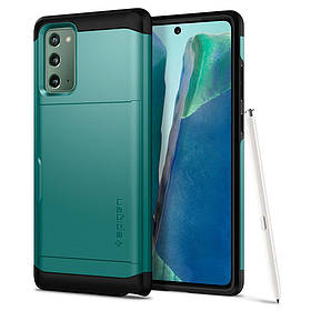 Чохол Spigen для Samsung Galaxy Note 20 - Tough Armor XP, Green