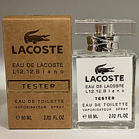 Lacoste Eau de Lacoste L.12.12 Blanc мужской Gold тестер 60 мл