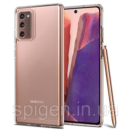Чохол Spigen для Samsung Galaxy Note 20 Hybrid Ultra, Crystal Clear, фото 1