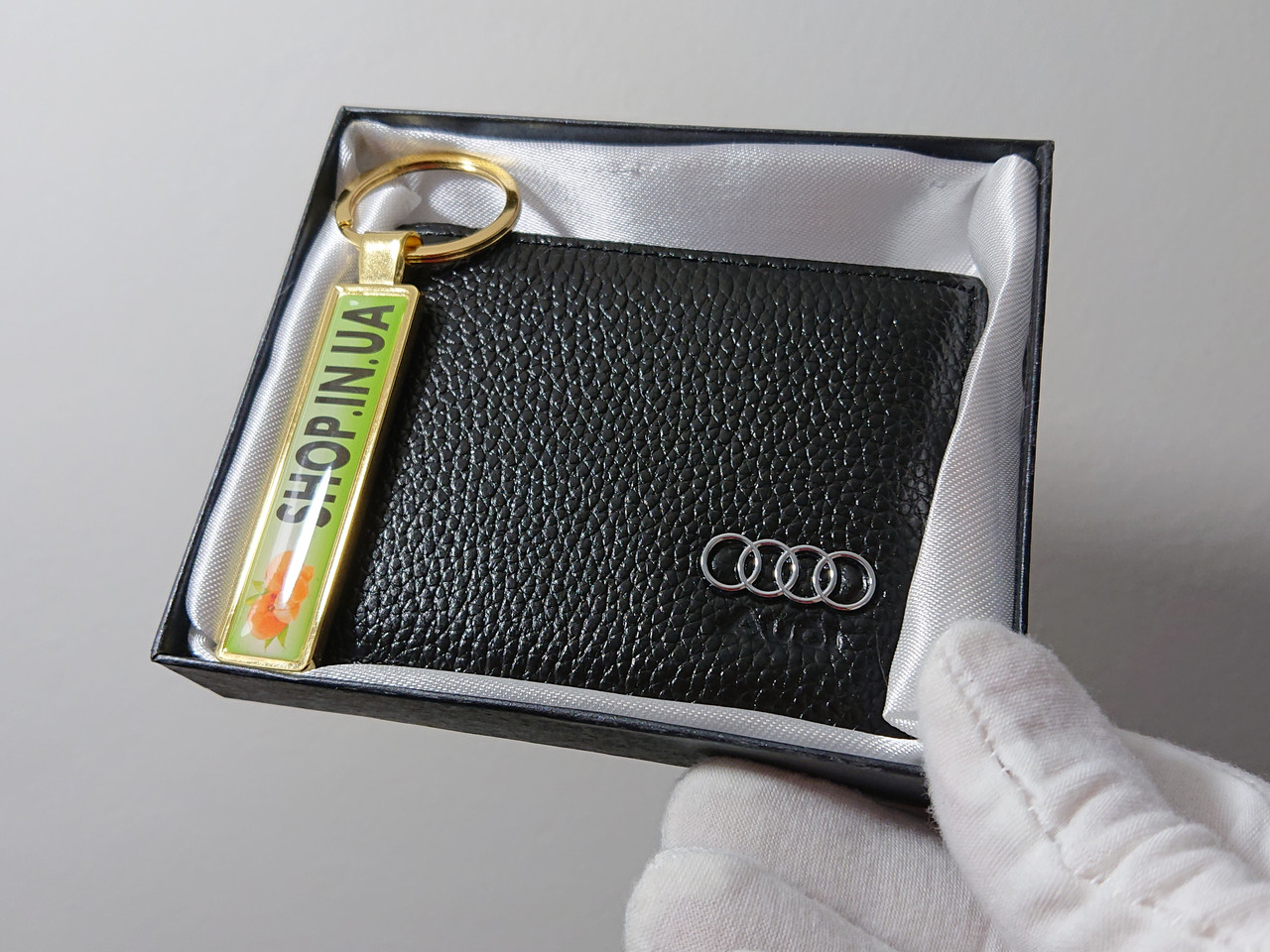 Обкладинка для автодокументів, картхолдер Audi