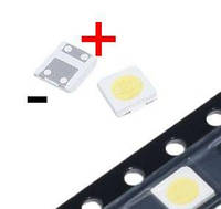 LED диод подсветки ТВ матрицы 3537 3535 LG Samsung 6V 2W 1шт светодиод - большой LATW