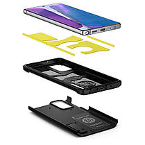 Чохол Spigen для Samsung Galaxy Note 20 - Tough Armor XP Black, фото 3
