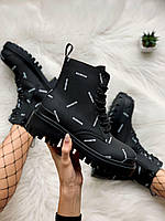 Жіночі демісезонні черевики Balenciaga Boots Чорні  Люкс