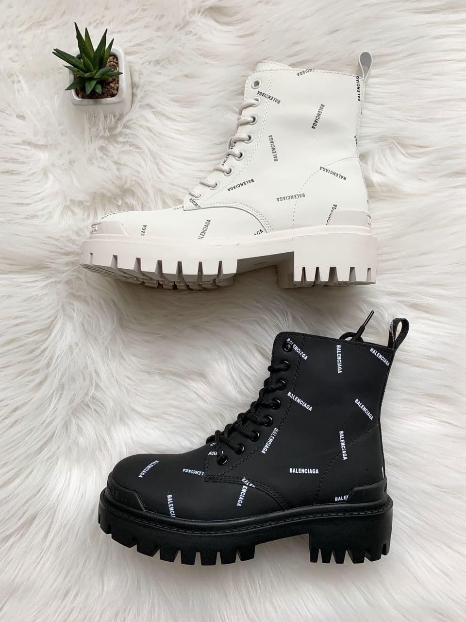 Женские демисезонные ботинки Balenciaga Boots Белые Люкс (ID#1303928548),цена: 3200 ₴, купить на Prom.ua