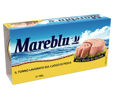 Тунец Mareblu Olio di Oliva 2x80 гр 160 гр, фото 1