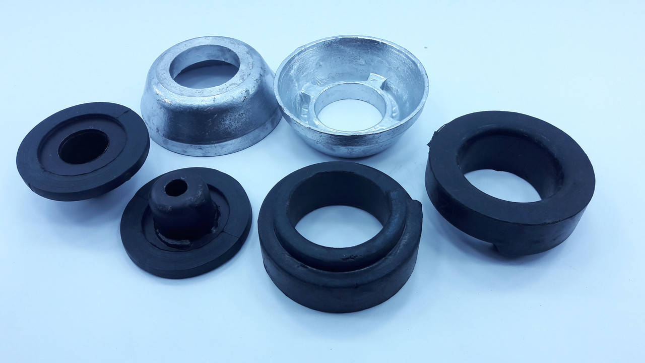 Проставки амортизатора для збільшення кліренсу (пер+зад) Рено Логан Україна, фото 1