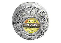 Пряжа Yarn Art Canarias 20гр - 203м (4920 Сірий), Туреччина