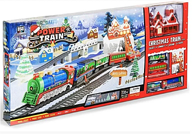 Дитяча залізниця Christmas 21816 Новорічний експрес, 26 елементів, в коробці