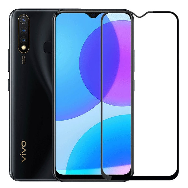 Захисне скло Mocolo для Vivo Y19 Full Glue 5D Black (0.33 мм)