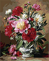 Картина по номерам "Пионы в цвету" Лавка Чудес 40 x 50 см (в коробке) (LC40120)