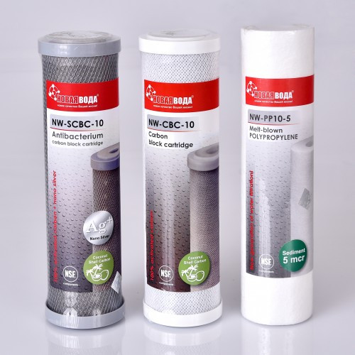 Комплект картриджів Нова Вода NW-K303 Nano Silver