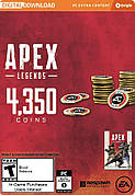 Apex Legends: 4350 Apex Coins (Ключ Origin) для ПК