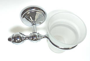 Стакан для зубних щіток з кріпленням з нержавійки Mobe (00131)