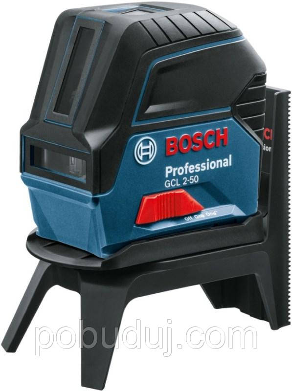 Нівелір лазерний Bosch GCL 2-50 + RM1 + BM3 + LR6 + кейс (0601066F01), фото 1