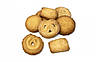 Печиво Вершкове Новорічне Bisquini Danish Butter Cookies Село Санти в ж/б 150 г Данія, фото 3
