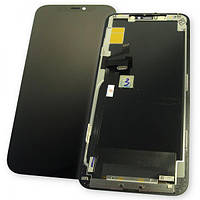 Дисплей iPhone 11 Pro Max з сенсором та рамкою, чорного кольору (оригінальні комплектуючі)