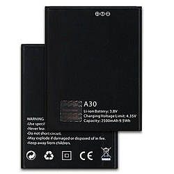 Батарея (АКБ, акумулятор) T117502 для Blackview A30 (2500 mAh), оригінал