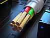 Магнітний кабель Keysion IOS для швидкої зарядки for IOS Білий, фото 7