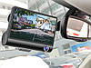 Автомобільний відеореєстратор B28 4 дюйма з 2 камерами передня задня в салоні Dash Cam 3 FHD 1080P B28, фото 8