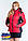 Жіноча куртка №15 (2-х кольорова) великі розміри 44-56 р, фото 8