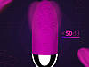 Силіконовий вібратор тренажер для вагіни  Фіолетовий, фото 3