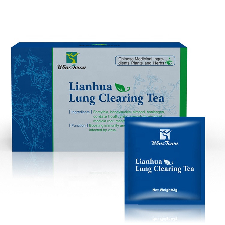 Китайський чай для очищення легких lianhua lung Clearing Tea від інфекцій