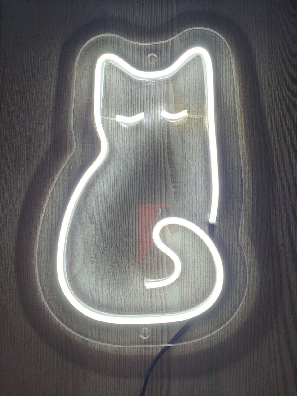 Рекламний логотип з гнучкого неону CAT 20х30см