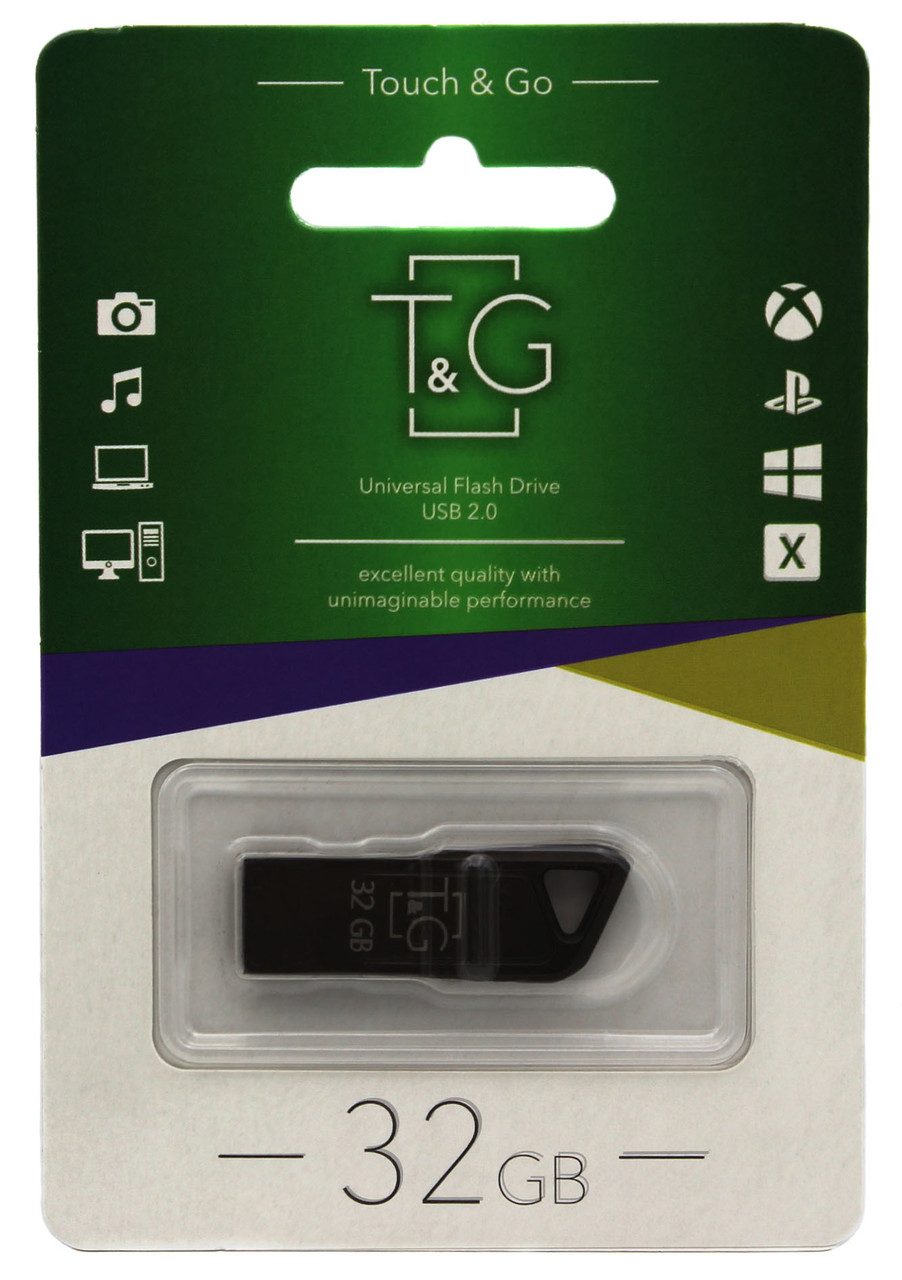 USB флеш накопичувач T&G 32GB/ TG114-32G (Гарантія 3 роки), фото 1