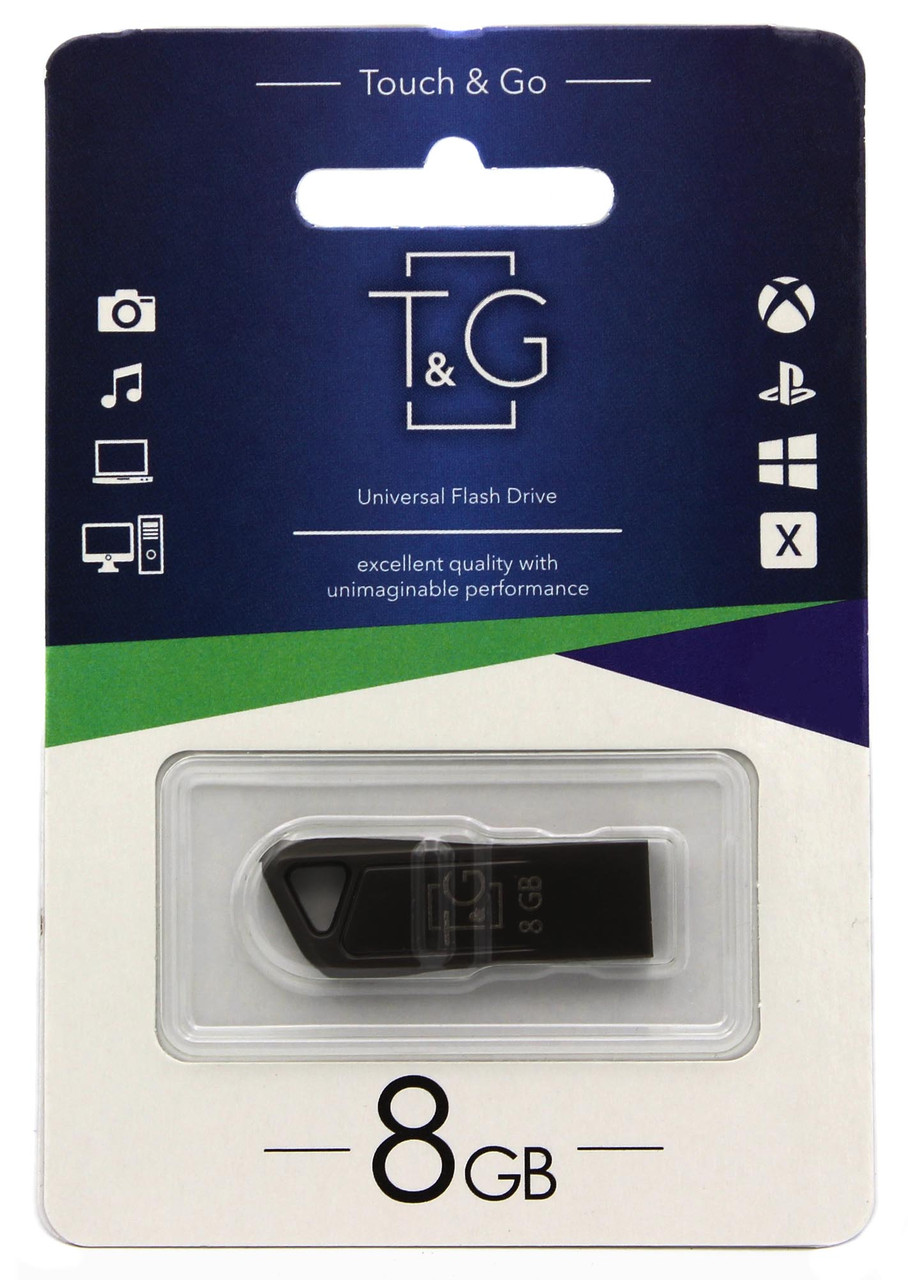 USB флеш накопичувач T&G 8GB/ TG114-8G (Гарантія 3 роки), фото 1