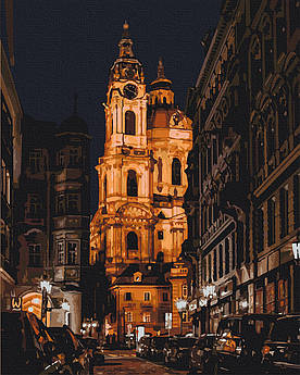 Картина за номерами Собор Св. Миколая. Прага (Без коробки) ArtCraft 40 х 50 см (11215-AC)