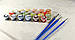 Картина за номерами Единорожка в квітах (Без коробки) ArtCraft 30x30 (15504-AC), фото 2
