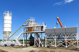 Компактний бетонний завод Meka MB-C60