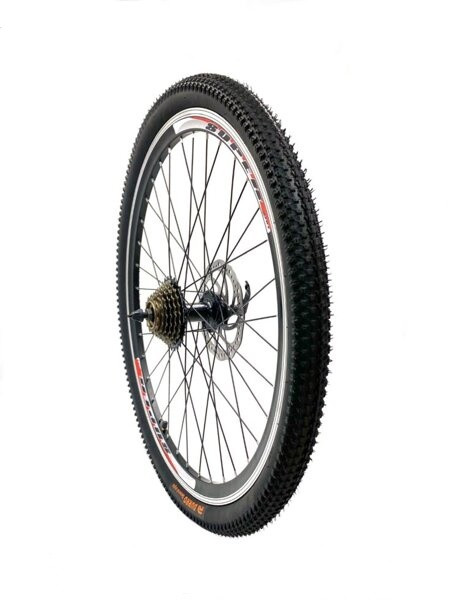 Велосипедное Колесо Заднее FORMULA 26 в Сборе КОМПЛЕКТ SHIMANO TAIWAN 7 ...