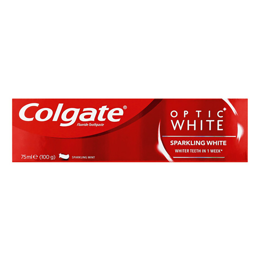 Зубна паста Colgate Optic White Sparkling White 75 мл (7891024124826)