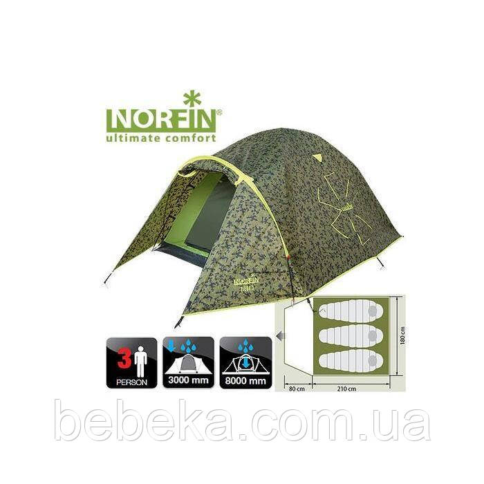 Палатка Norfin Ziege 3 (NC-10104), фото 1