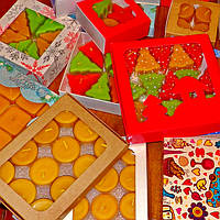 Подарункові набори воскових свічок