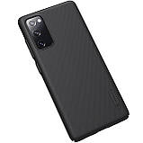 Nillkin Samsung Galaxy S20 FE 2020 Super Frosted Shield Black Чохол Накладка Бампер, фото 5