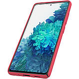 Nillkin Samsung Galaxy S20 FE 2020 Super Frosted Shield Red Чохол Накладка Бампер, фото 5