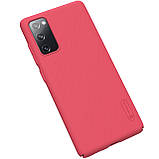 Nillkin Samsung Galaxy S20 FE 2020 Super Frosted Shield Red Чохол Накладка Бампер, фото 6