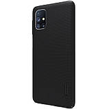 Nillkin Samsung Galaxy M51 Super Frosted Shield Black Чохол Накладка Бампер, фото 5