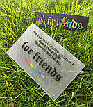 Виробництво ПВХ етикеток гуртом в Україні, лейбли на одяг із вашим логотипом, фото 3