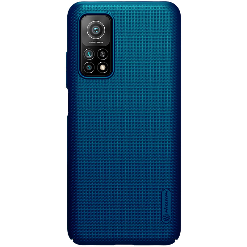Nillkin Xiaomi Mi 10T/ Mi 10T Pro/ K30 S Super Frosted Shield Blue Чохол Накладка Бампер