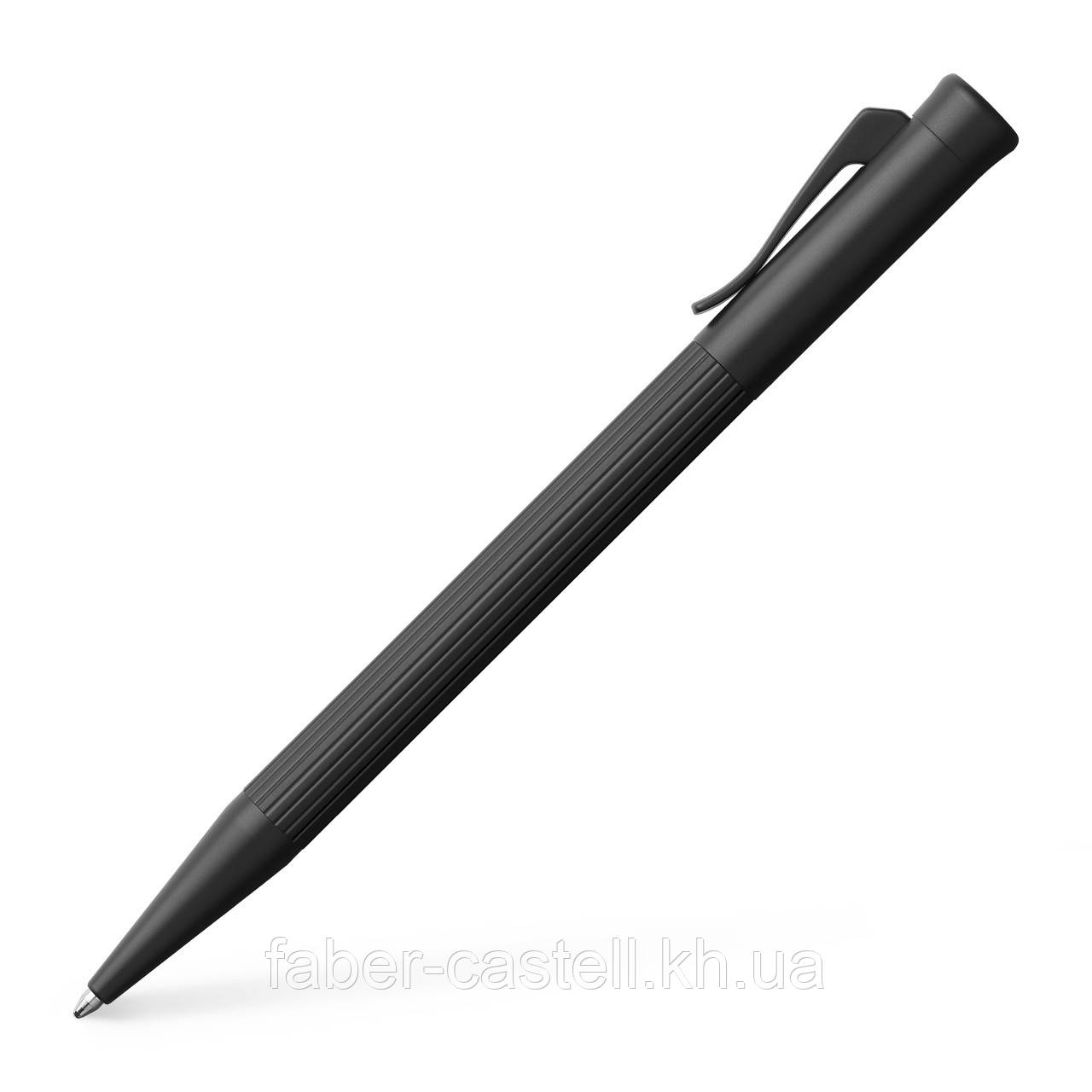 Кулькова ручка Graf von Faber-Castell з колекції Tamitio Black Edition, корпус матовий чорний, 141585