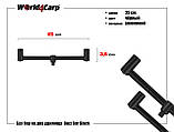Набір стійок і буз барів у чохлі World4Carp STAND KIT UNIVERSAL на 2 вудлища, фото 4