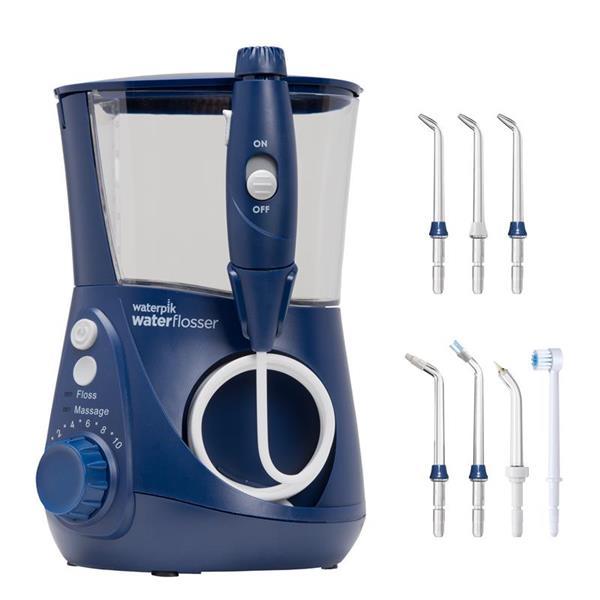 Ирригатор полости рта Waterpik WP-663 Classic Blue Aquarius Professional Water Flosser WP663 WP 663 663 - фото 2 - id-p1304185136