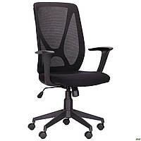Офисное кресло Nickel Black черное сиденье-спинка сетка