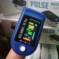 Пульсоксиметр на палец Fingertip Pulse Oximeter LED Уровень кислорода . Пульсометр. Поворотный LED дисплей.