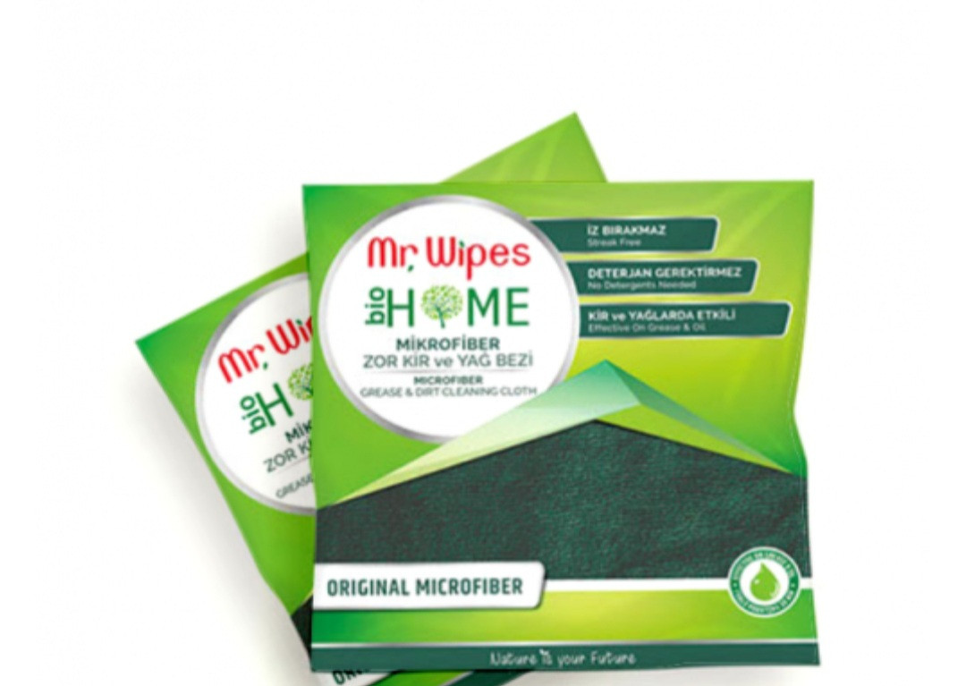 Салфетки Из Микрофибры для Удаления Грязи и Жира Farmasi Mr.Wipes Bio ...
